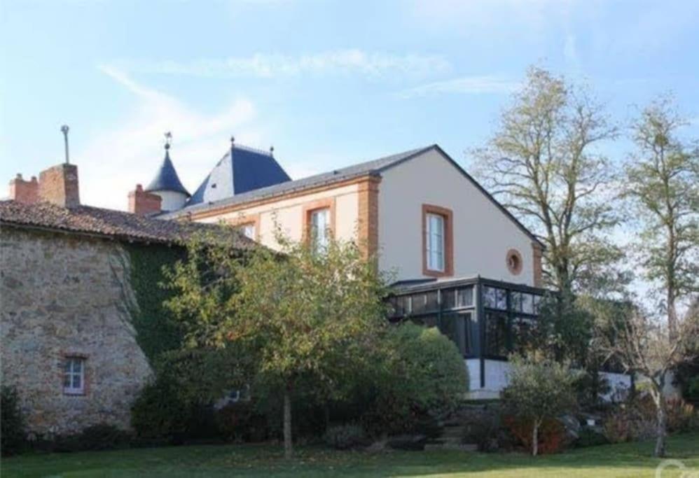 Vila Le Logis Cholet 49300 Lieu Exceptionnel En Famille Ou Amis Mazieres-en-Mauges Exteriér fotografie